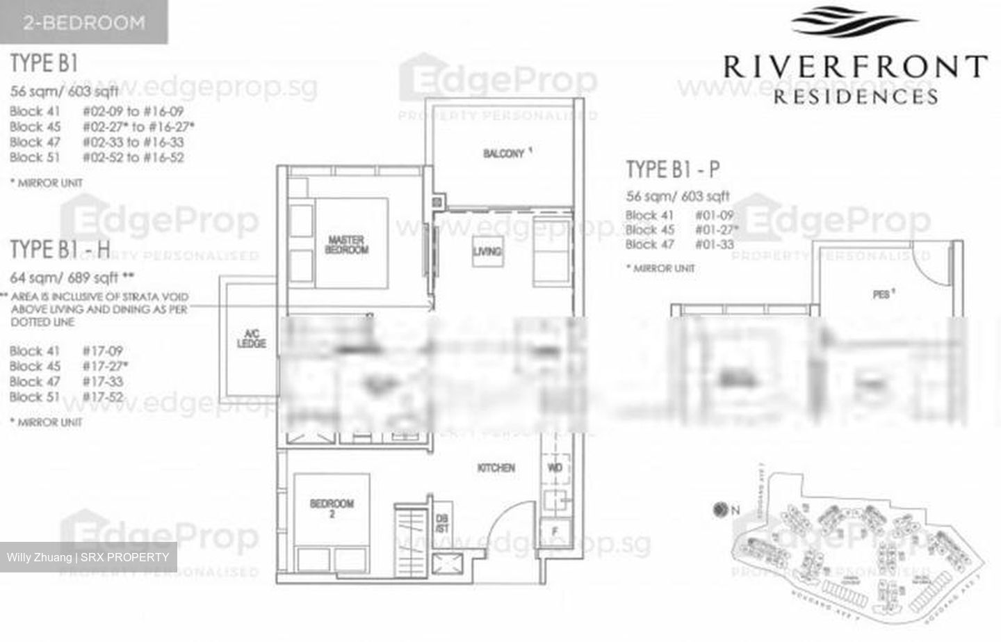 Riverfront Residences (D19), Apartment #605295451